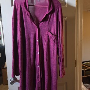 Sonoma Fuchsia Knit Sweater